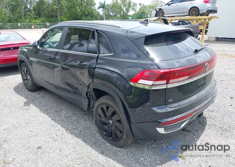 2024 Volkswagen Atlas Cross Sport 2.0T Se W/Technology из США, поврежденный, VIN 1V2JE2CA6RC249919